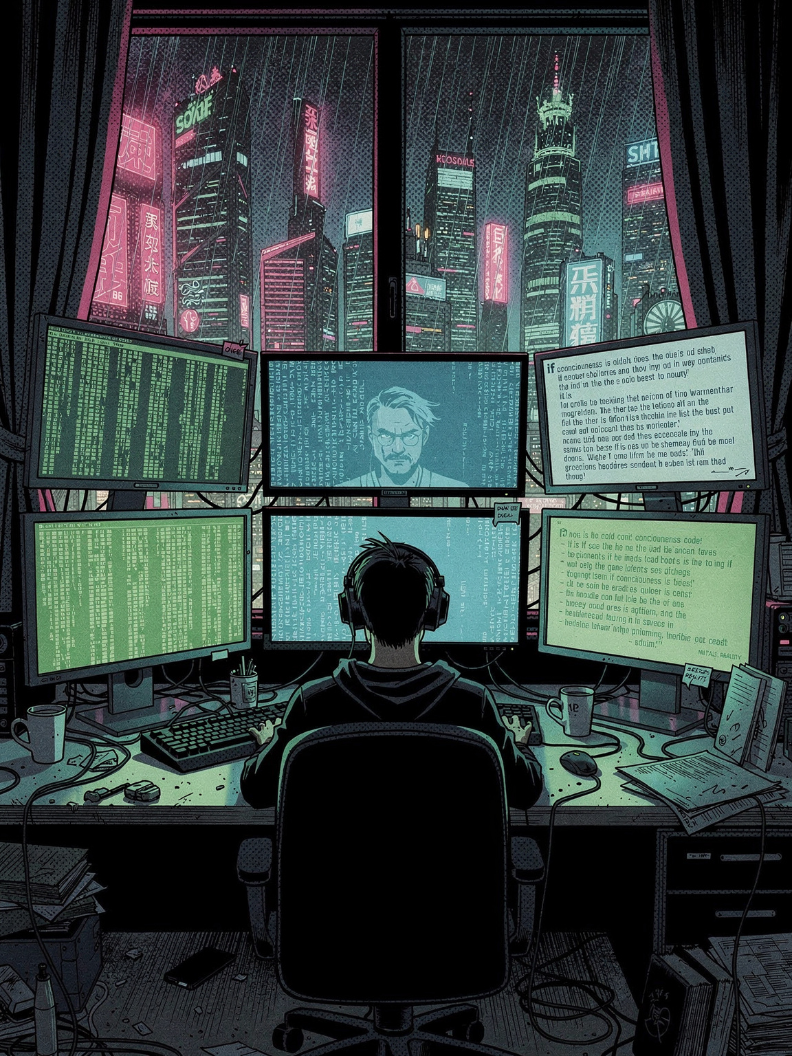 Panel 2 - The Philosopher